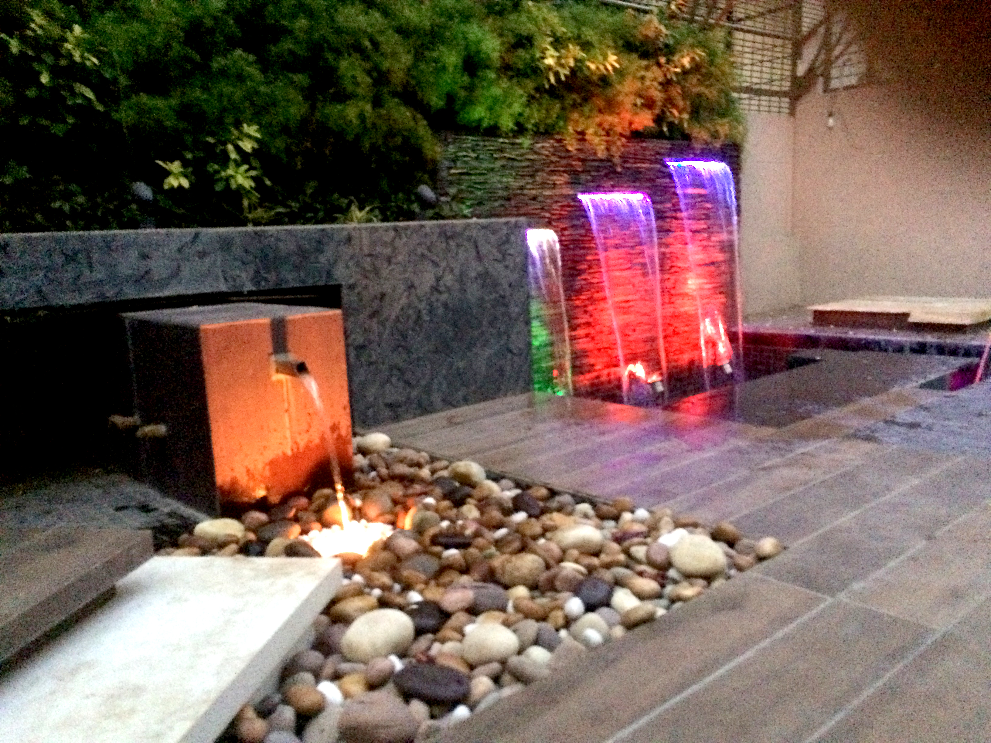 Water Fountain Architectural Installation